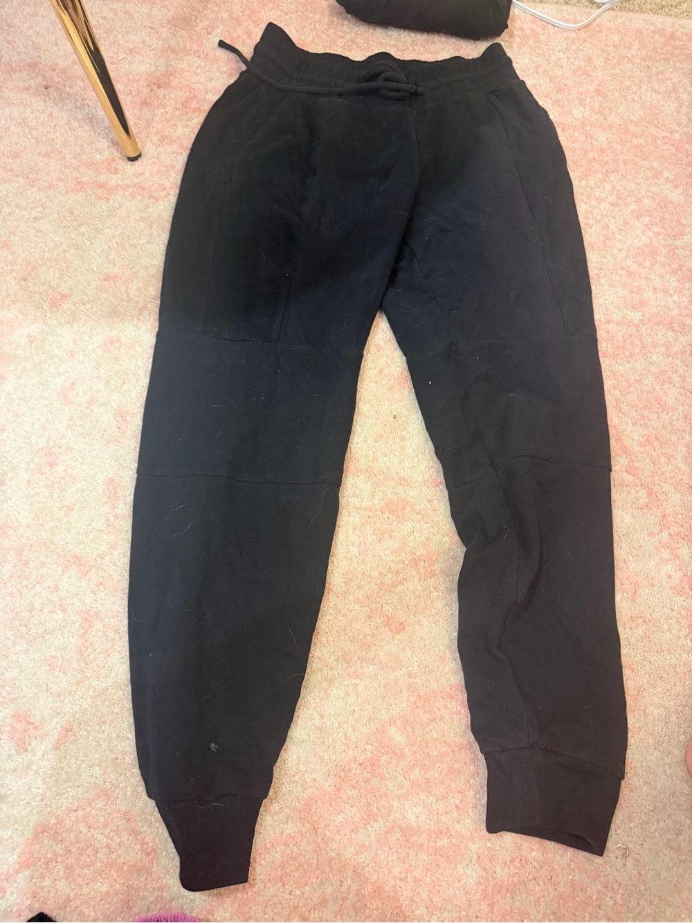 ALO Black Jogger Sweatpants